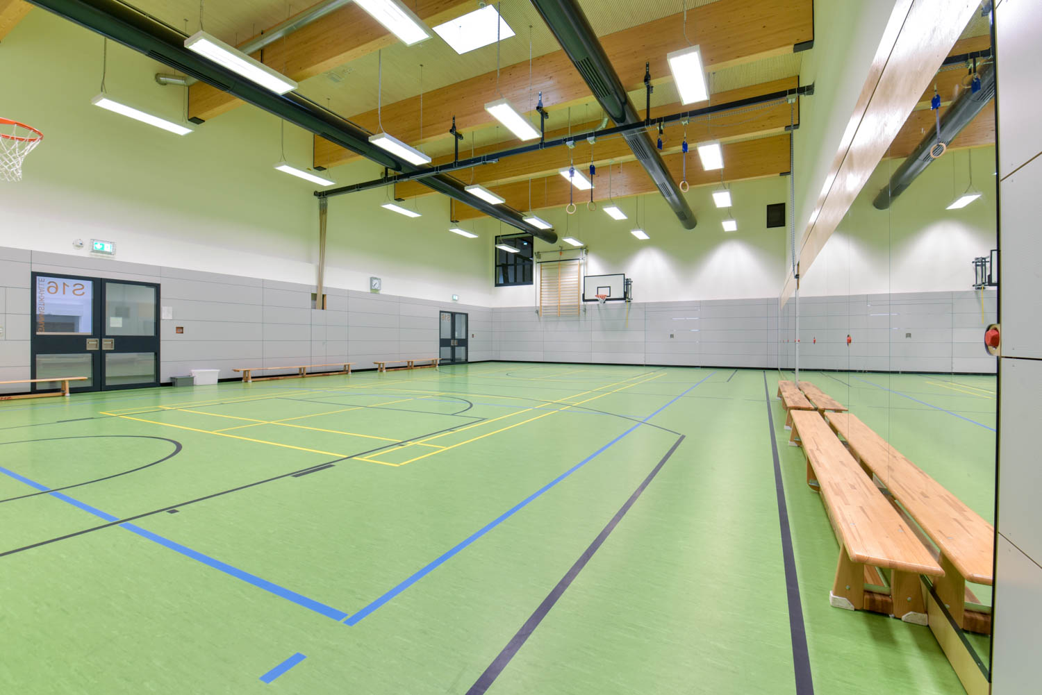Foto der Sporthalle